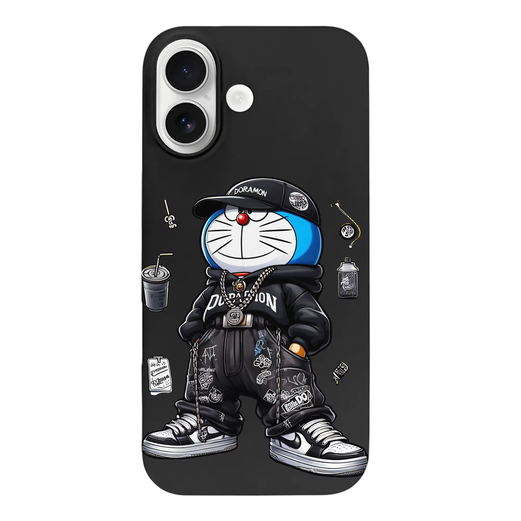 ドラえもん グッズドラえもん - iPhone 17 シリーズ シリコンケース 薄型 耐衝撃 指紋防止 ソフトタッチカバー 精密フィット 傷防止 保護ケース iPhone 17/17 Air/17 Pro/17 Pro Max 対応